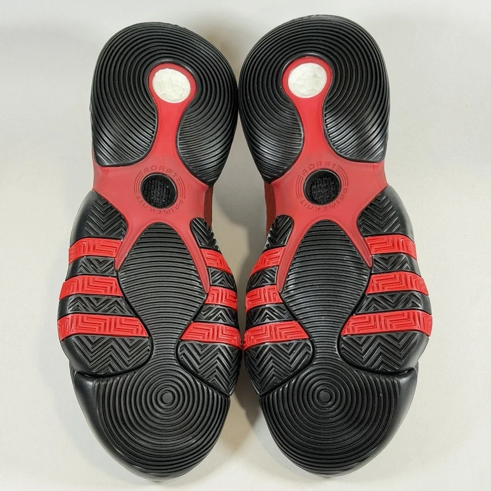 Adidas Mens-9‎ Womens-10 Trae Young 2.0 Basketball Shoes Sneakers Hawk Black Red